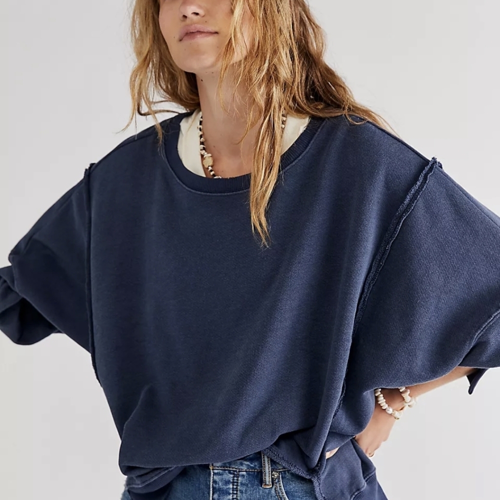 NWOT Free People Camden Sweatshirt